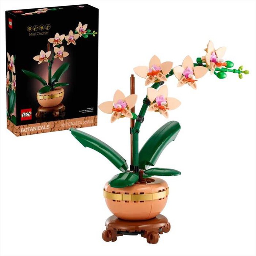 "LEGO - BOTANICAL COLLECTION Mini-orchidea - 10343-Multicolore"