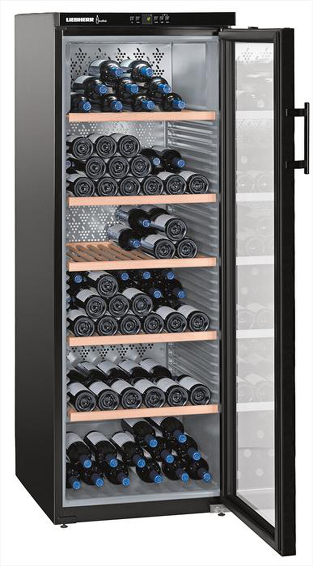 "LIEBHERR - Cantinetta WKB 4212-21 Classe G 200 bottiglie-nero"