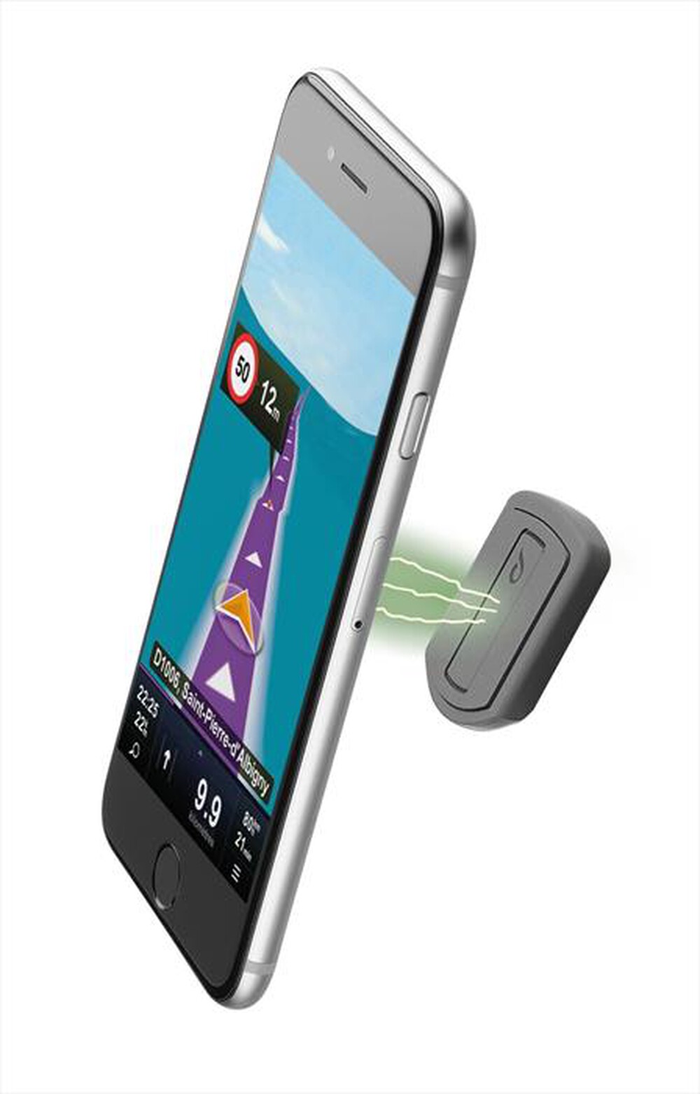 "CELLULARLINE - MAG4HANDYFORCE Supporto Auto Mag4 Adesivo Univ-Nero"