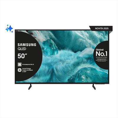 SAMSUNG - Smart TV Q-LED UHD 4K 50" QE50Q7FAAUXZT-Black