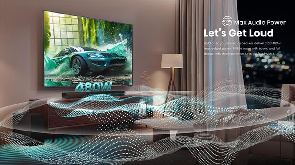 Immagine del prodotto HISENSE - Soundbar 3.1 HS3100-NERO