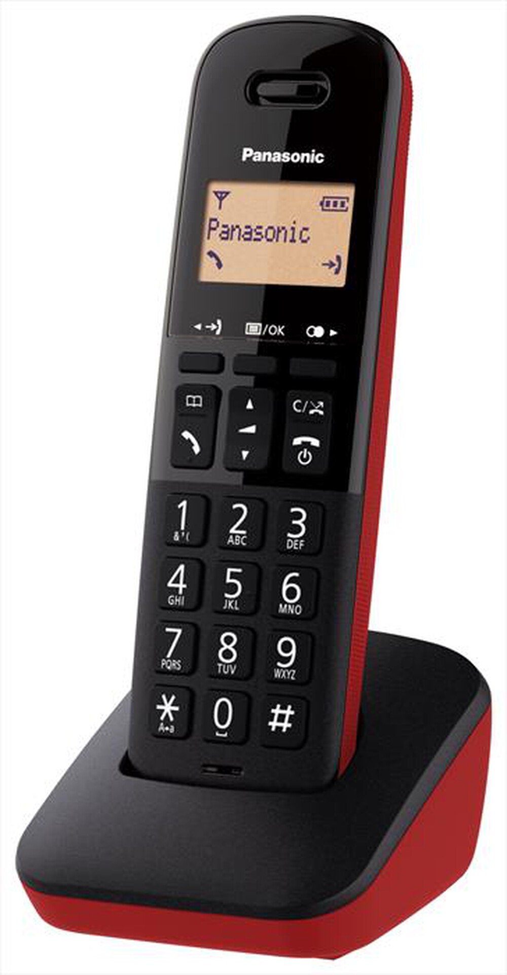"PANASONIC - KX-TGB610JTR-rosso"