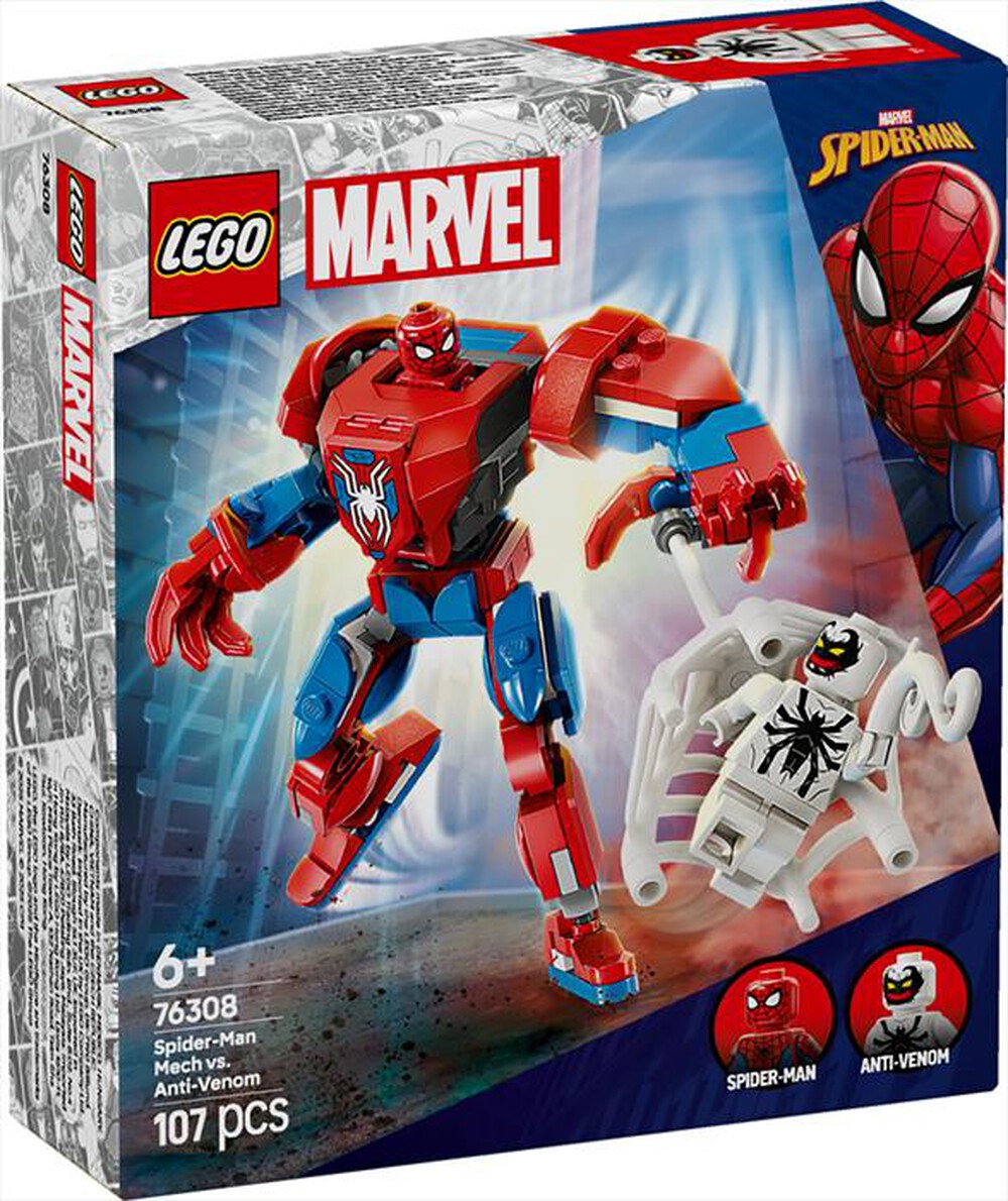 Immagine del prodotto LEGO - SUPER HEROES Mech SpiderMan contro AntiVenom 76308