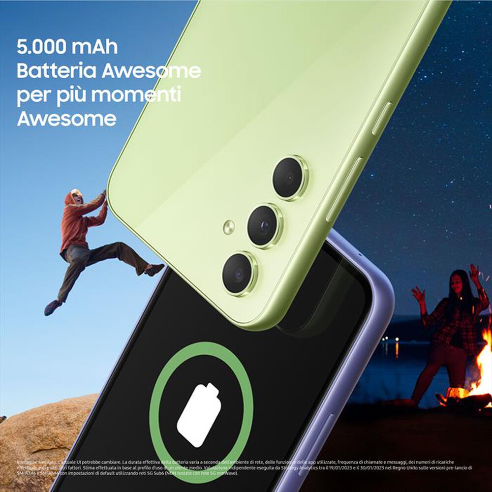 "WIND - 3 - SAMSUNG Galaxy A54 5G 128GB-Awesome Graphite"