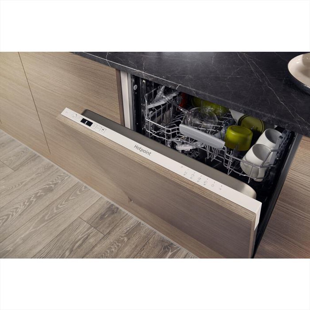 "HOTPOINT ARISTON - Lavastoviglie incasso HIC 3B+26 Classe E-Bianco"