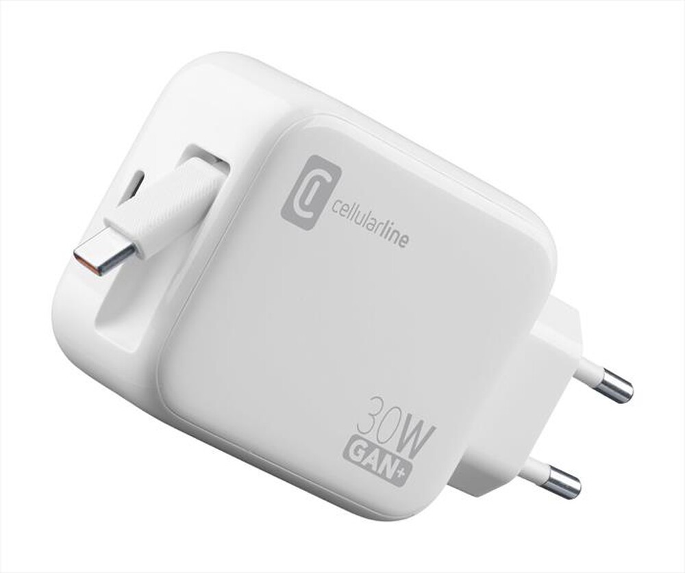 Immagine del prodotto CELLULARLINE - RETRACTABLE POWER 30W-Bianco