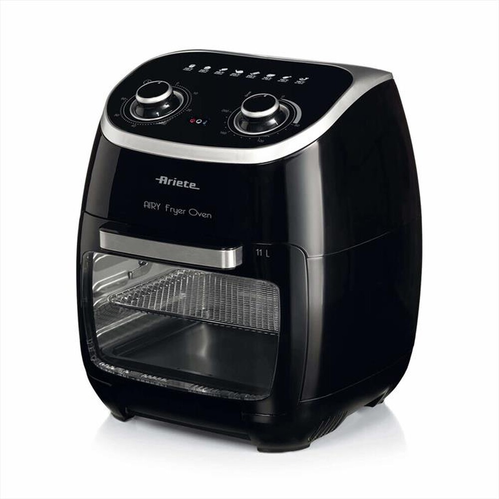 ARIETE - 4619 Airy Fryer Oven Friggitrice ad aria+Forno 11L-Nero
