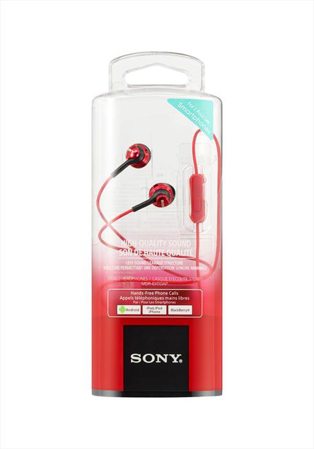 Immagine del prodotto SONY - MDREX110APR.CE7-ROSSO