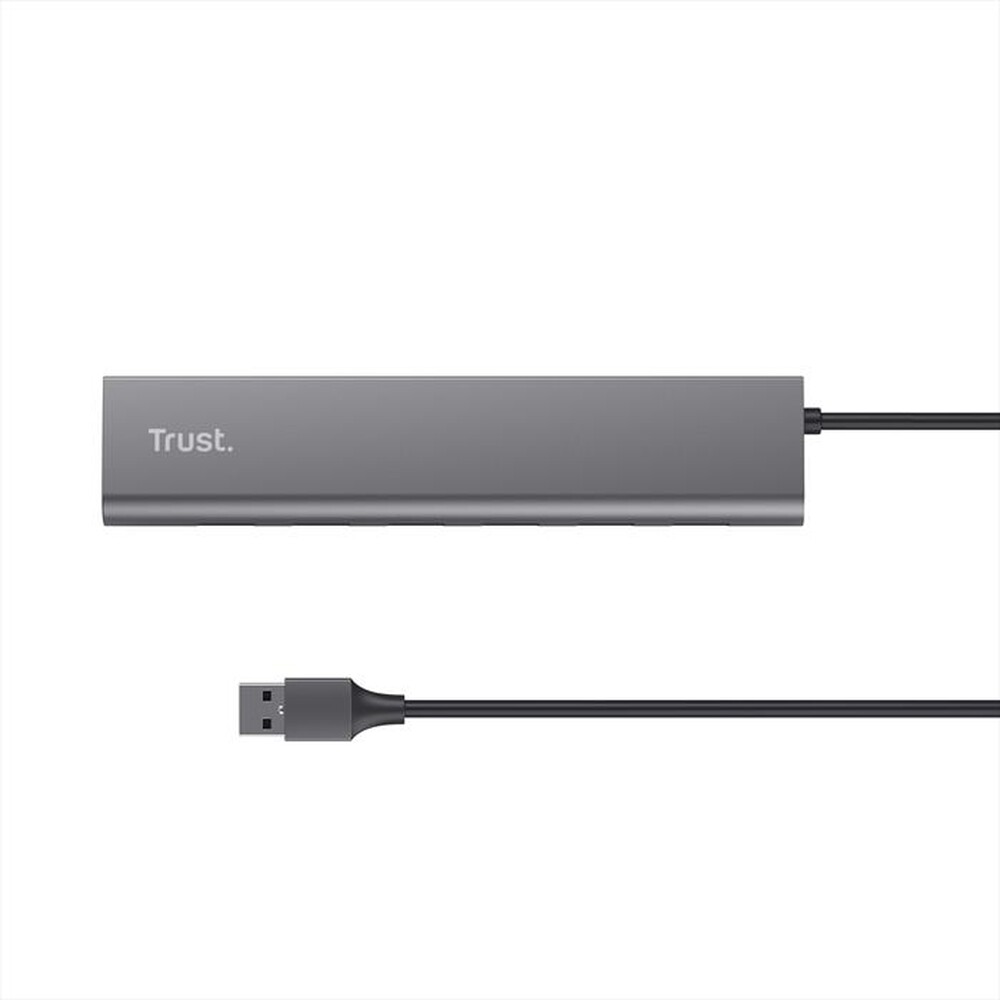 "TRUST - HALYX 7 PORT USB HUB-Grey"