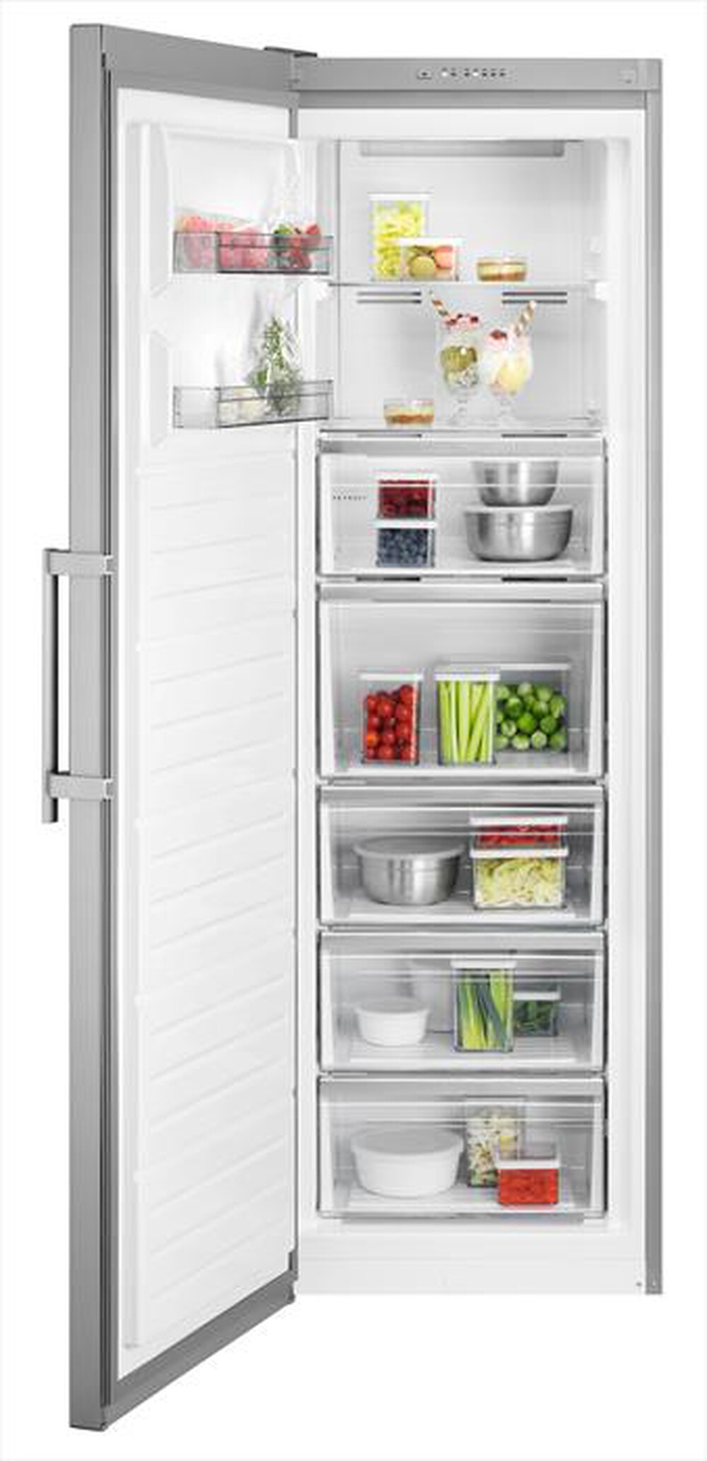 Immagine del prodotto AEG - Congelatore verticale OAG7M281DX Classe D 278 lt-Inox antimpronta