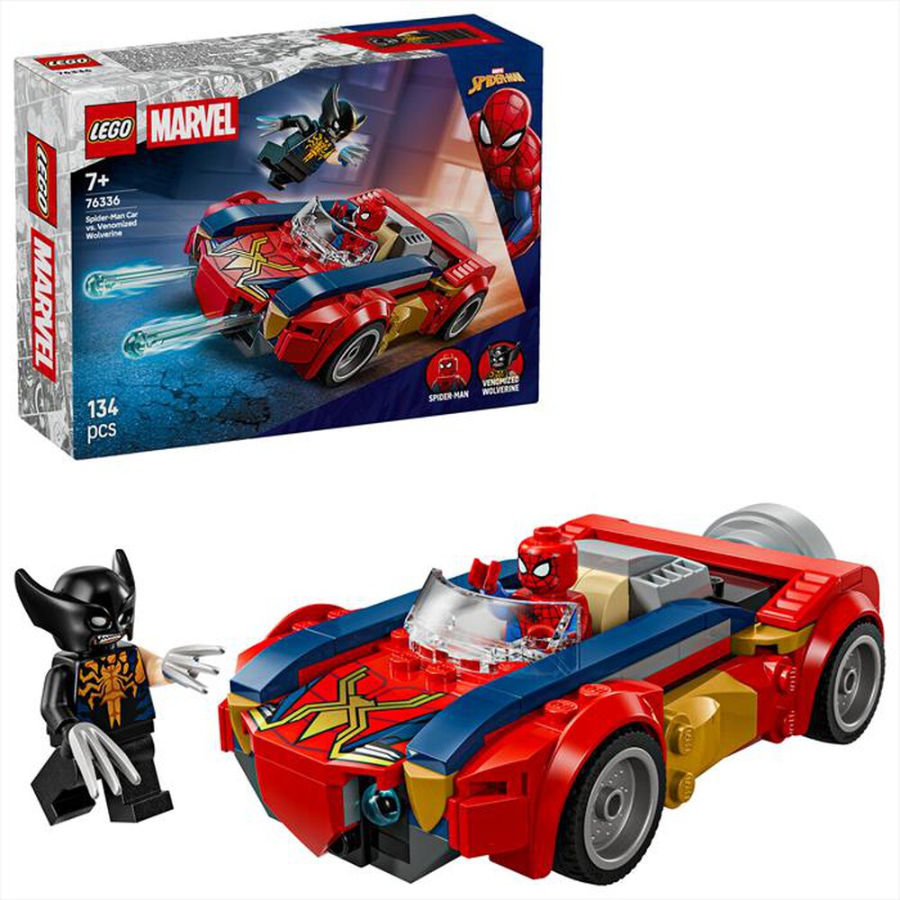 Immagine del prodotto LEGO - MARVEL AUTO SPIDERMAN VS VENOMIZED WOLVERINE 76336-Multicolore