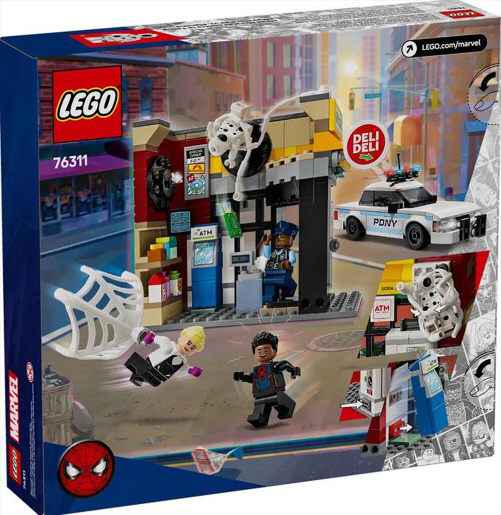 "LEGO - MARVEL Spider-Verse: Miles Morales contro - 76311-Multicolore"