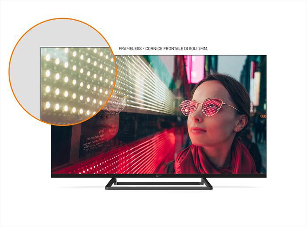 "TELESYSTEM - TV LED FHD 39,5\" FL13-BLACK"