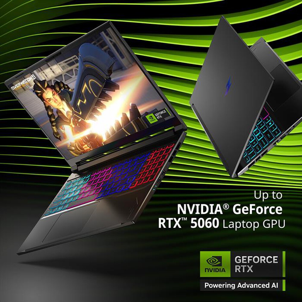 Immagine del prodotto ACER - Notebook gaming NITRO V 16S AI ANV16S-61-R30X 16"-Nero
