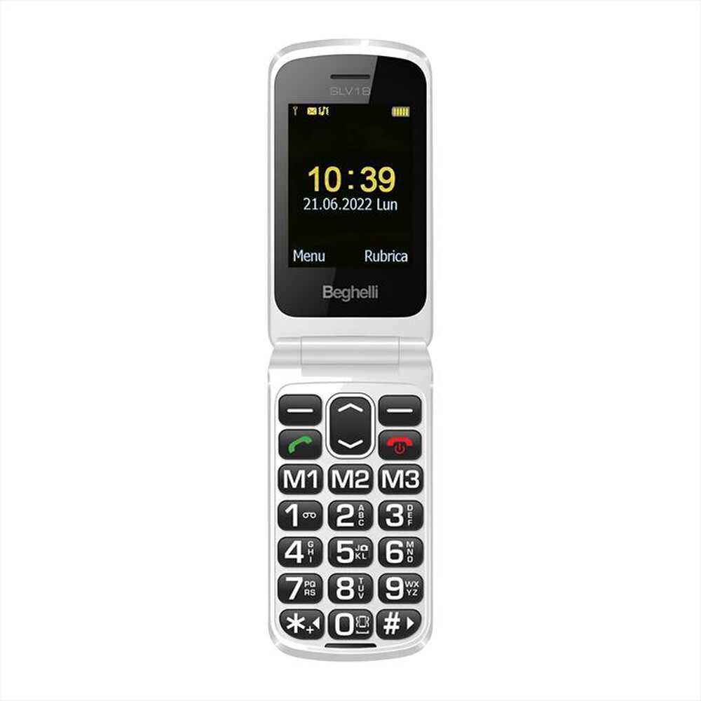 "BEGHELLI - Cellulare SLV18-Grigio"
