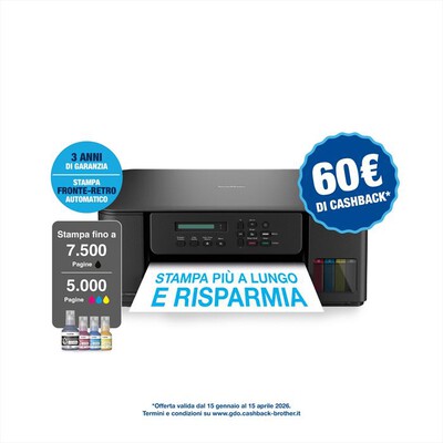 BROTHER - Multifunzione DCPT580DW-Nero