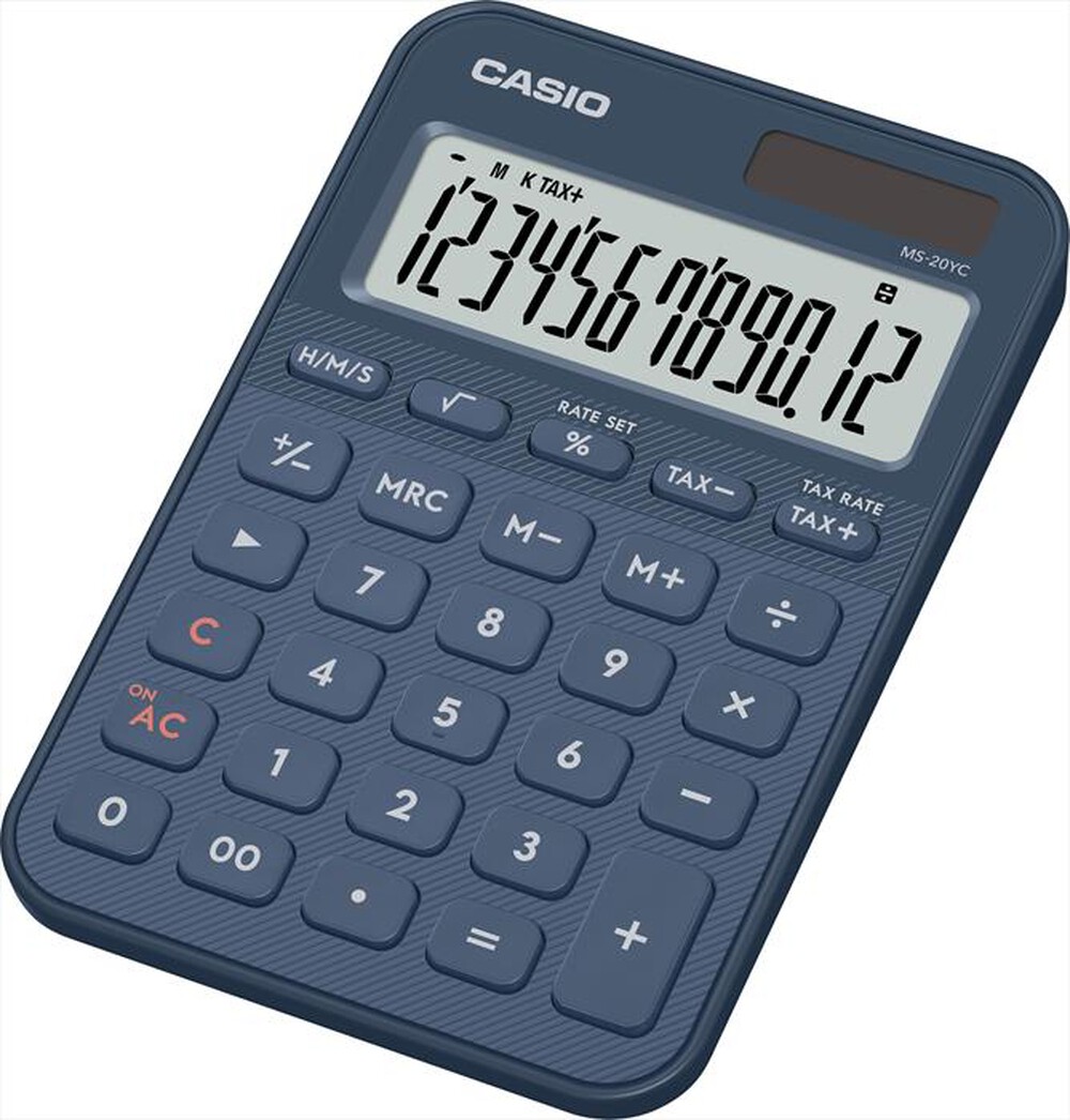 Immagine del prodotto CASIO - Calcolatrice da tavolo MS-20YC NY-BLU NAVY