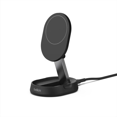 BELKIN - SUPPORTO RICARICA WIRELESS QI2 15W + ALIMENTATORE-Nero