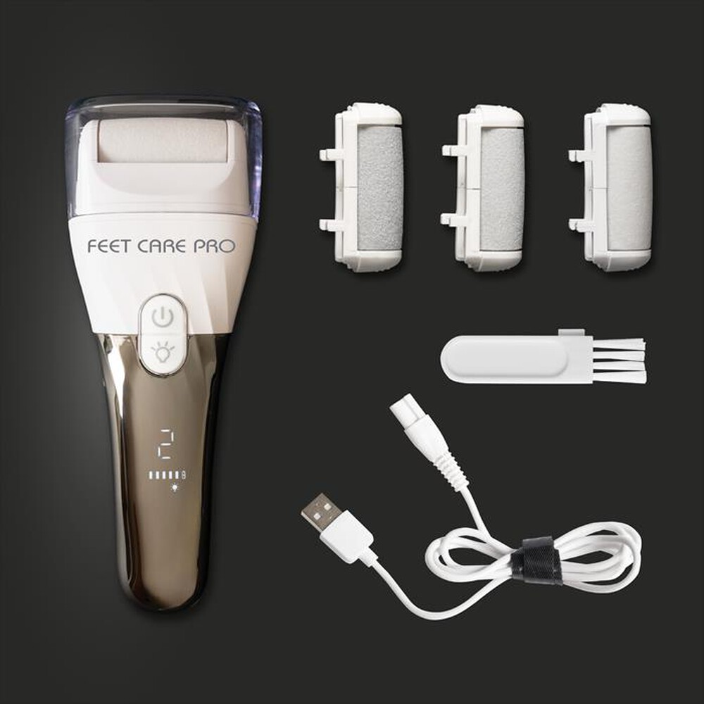 Immagine del prodotto MACOM - Pedicure elettrico ricaricabile FEET CARE PRO-bianco