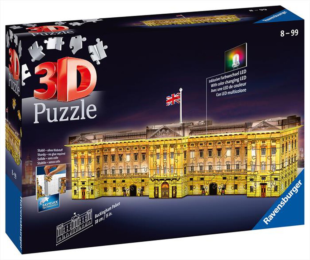 "RAVENSBURGER - RAVENSBURGER 3D PUZZLE NIGHT EDITION BUCKINGHAM PA"