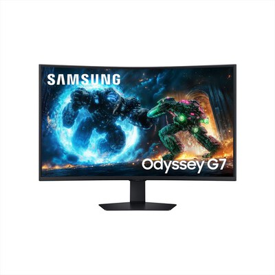SAMSUNG - MONITOR GAMING ODYSSEY G7 - G75F DA 37" UHD CURVO-Black