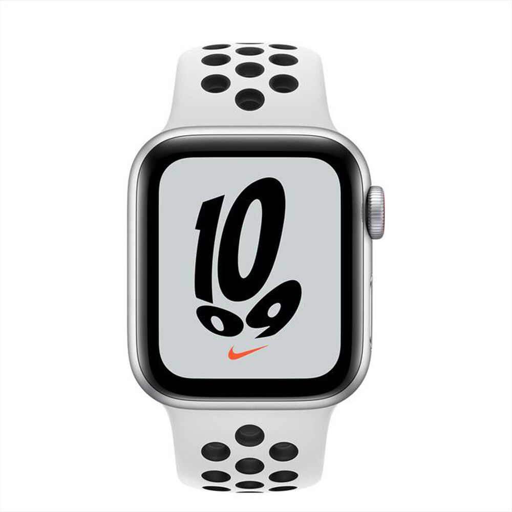 Immagine del prodotto APPLE - Watch NIKE SE GPS+Cellular 40mm Allu Argento-Sport Puro Platino/Nero