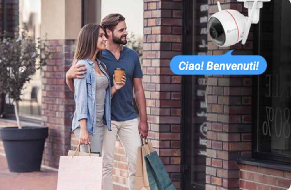 "EZVIZ - Telecamera smart da esterno C3W PRO 4MP-Bianco"