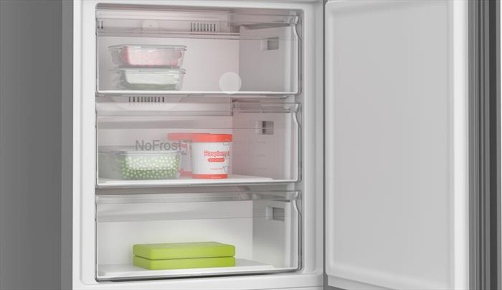 Immagine del prodotto BOSCH - Frigorifero combinato KGN49OCAF Classe A 440 lt-Acciaio