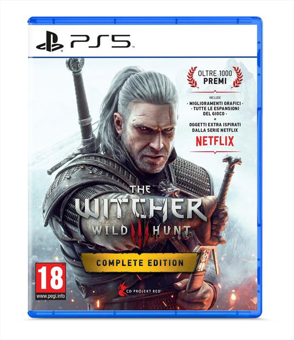 "NAMCO - THE WITCHER 3: WILD HUNT COMPLETE EDITION PS5"