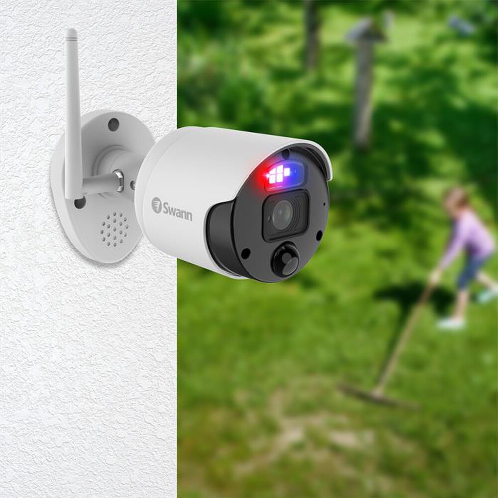 "SWANN - NVW-800 NVR 2 CAM 4 CANALI 4K WI-FI-White"