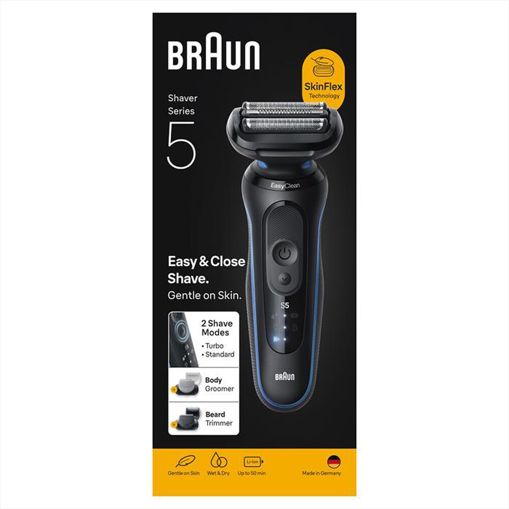 Immagine del prodotto BRAUN - Rasoio SHAVER 52-B1650S-BLU