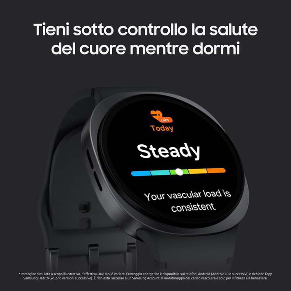 Immagine del prodotto SAMSUNG - Galaxy Watch8 44mm BT 2+32GB-Graphite