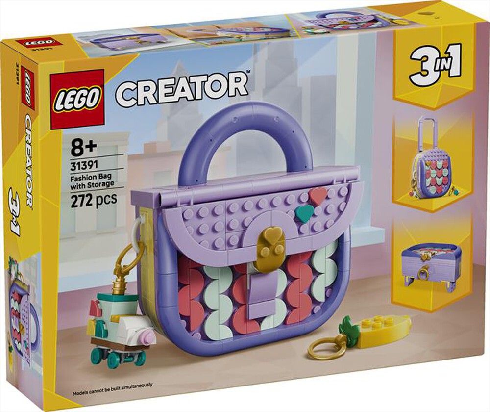 Immagine del prodotto LEGO - CREATOR Borsetta alla Moda Portaoggetti - 31391-Multicolore