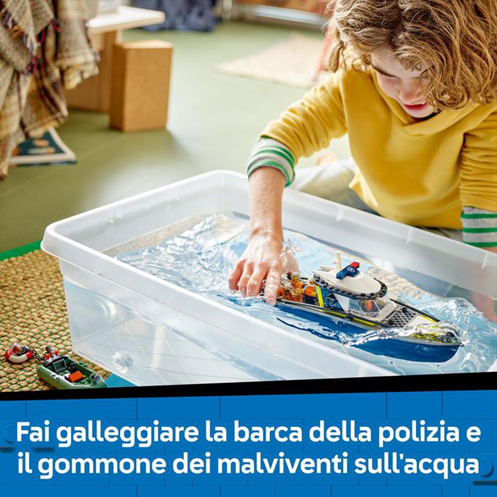 Immagine del prodotto LEGO - CITY POLICE Inseguimento motoscafo Polizia 60456