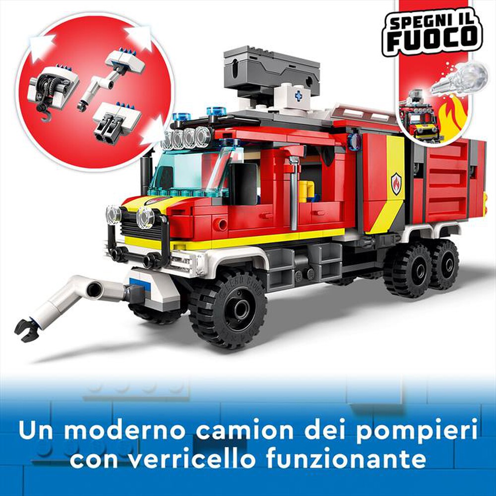 Immagine del prodotto LEGO - CITY FIRE Autopompa dei vigili del fuoco 60374