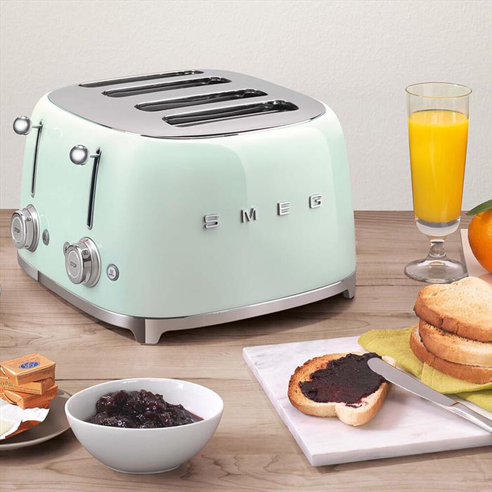 "SMEG - Tostapane 50's Style 4x4 fette – TSF03PGEU-verde"