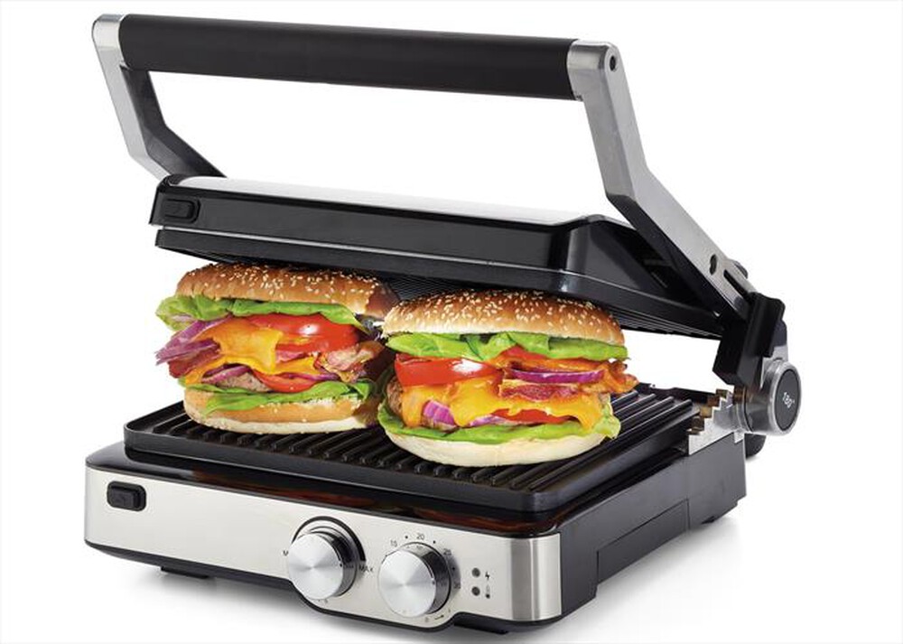 Immagine del prodotto ARIETE - Griglia elettrica GRILL & TASTE 1918-nero, acciaio inossidabile