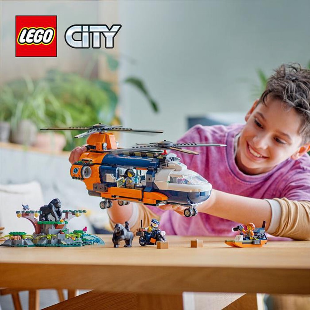 Immagine del prodotto LEGO - CITY Elicottero e Esploratore della giungla 60437