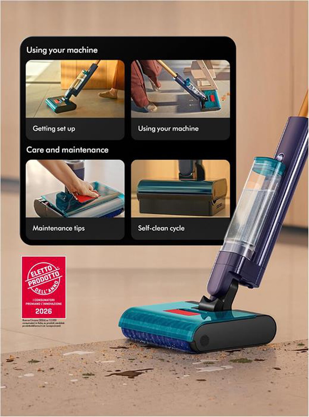 Immagine del prodotto DYSON - Lavapavimenti Clean+Wash Hygiene