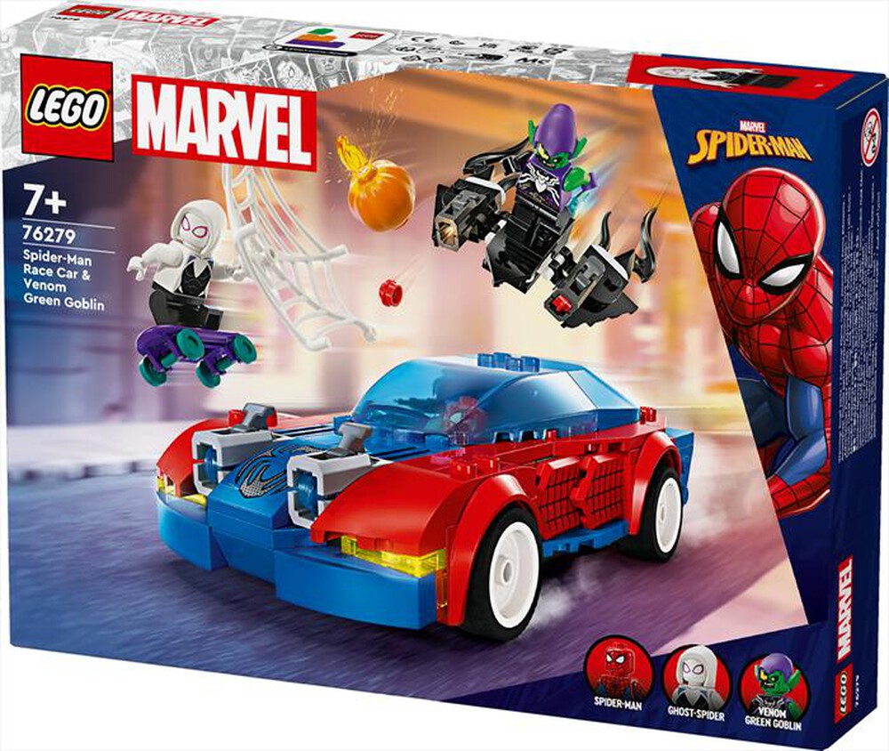 Immagine del prodotto LEGO - SUPER HEROES Auto Spider-Man e Venom Goblin 76279