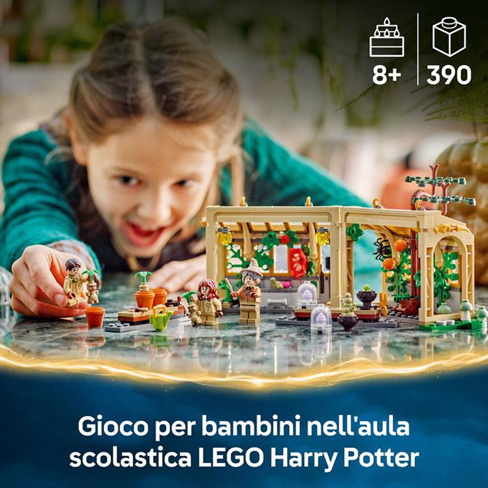 "LEGO - 76445 CASTELLO DI HOGWARTS: LEZIONE DI ERBOLOGIA-,"
