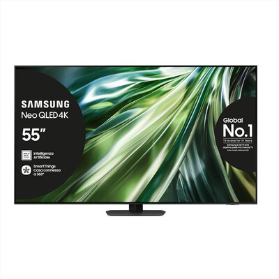 SAMSUNG - Smart TV 55” QE55QN90DATXZT Neo QLED 4K Mini LED-Titan Black