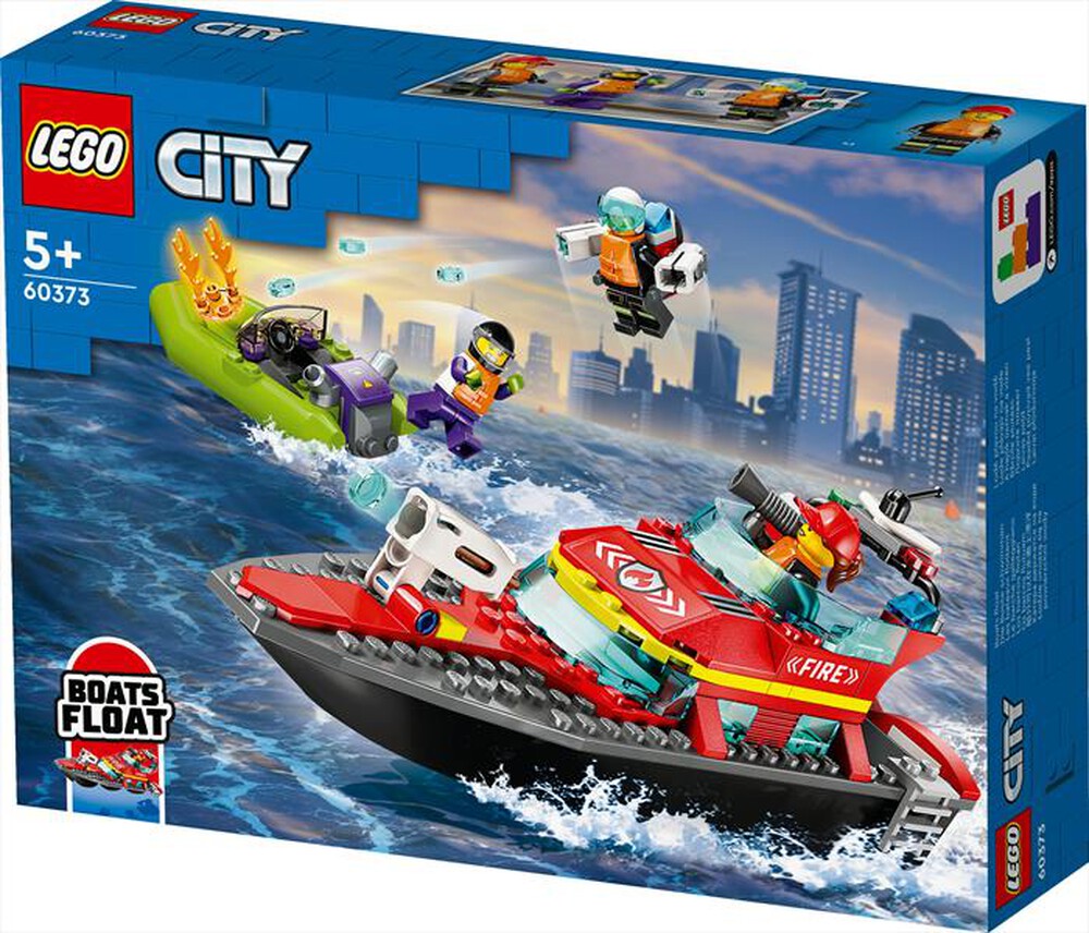 Immagine del prodotto LEGO - CITY Fire Barca di soccorso antincendio 60373