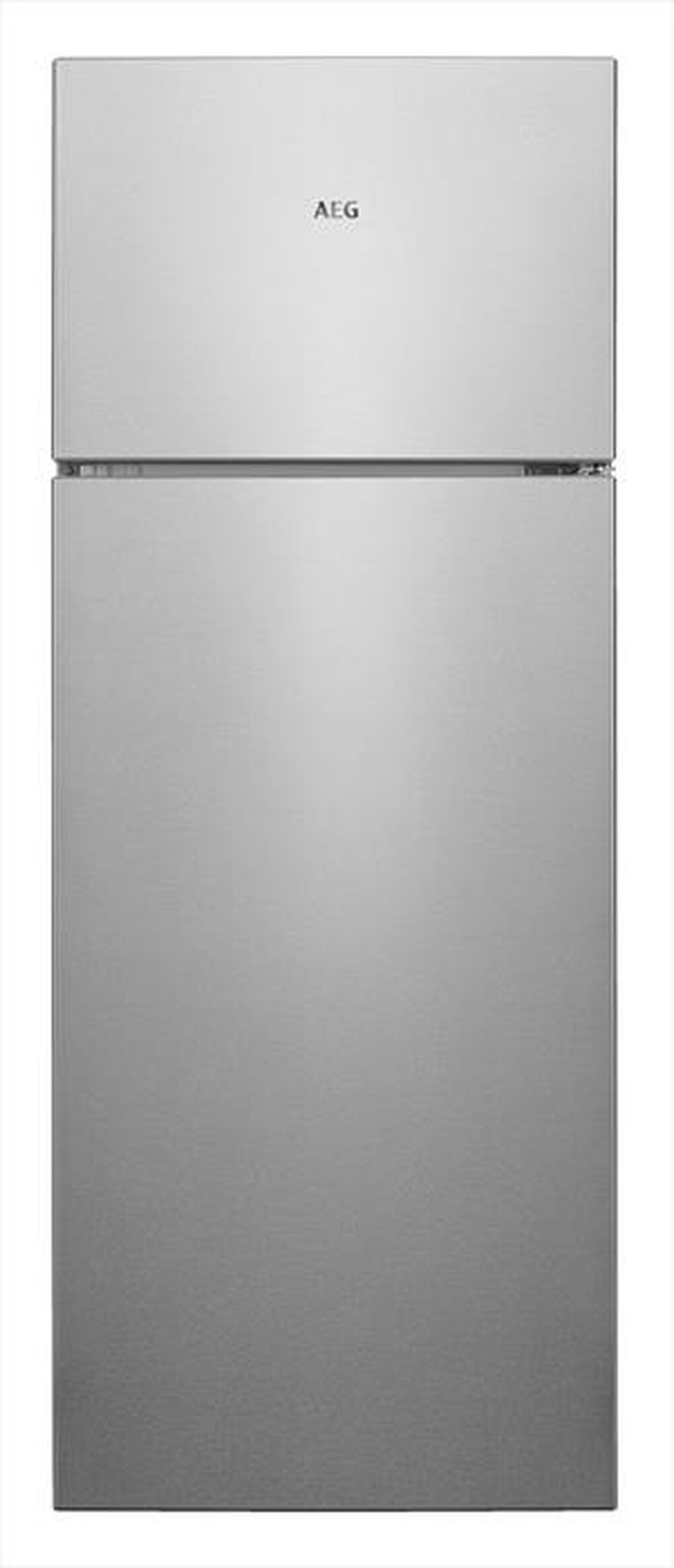"AEG - Frigorifero 2 porte RDB424E1AX Classe E 207lt-Inox-silver antimpronta"