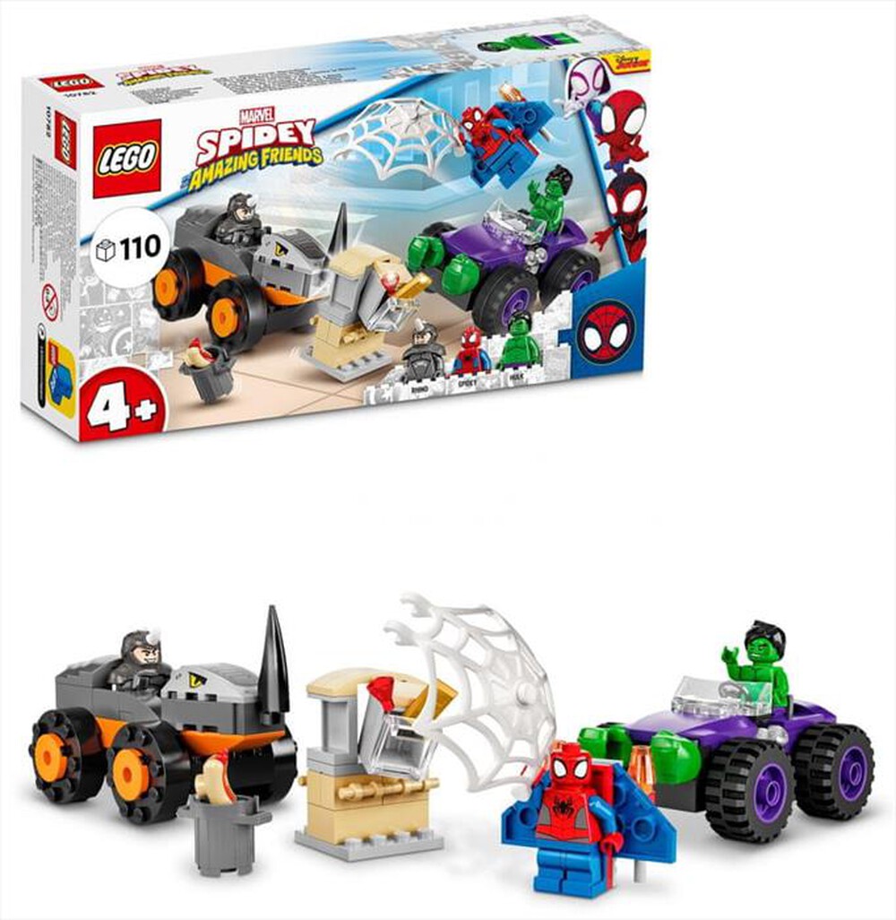 Immagine del prodotto LEGO - SPIDERMAN RESA DEI CONTI TRA HULK E RHINO - 10782