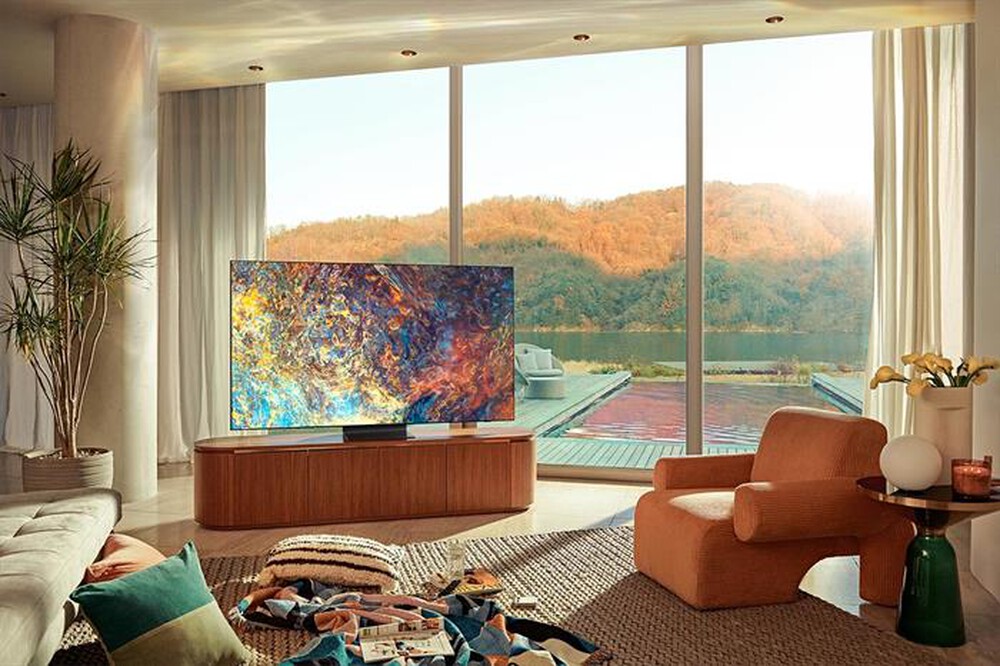 "SAMSUNG - Smart TV Neo QLED 4K 50” QE50QN90A-Titan Black"