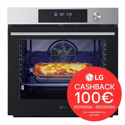 LG - Forno incasso elettrico INSTAVIEW WSED7613S A+-Inox