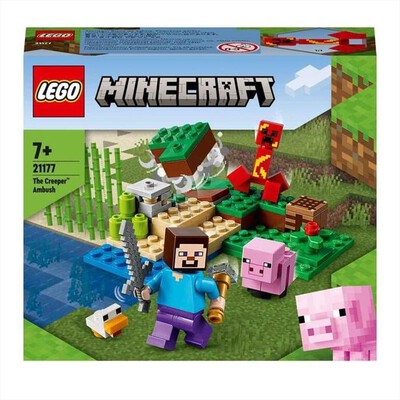 LEGO - MINECRAFT L'AGGUATO DEL CREEPER - 21177