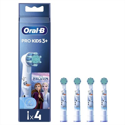 ORAL-B - Testine Ricambio PW REFILL EB10S FROZEN 4CT 12PZ-BIANCO