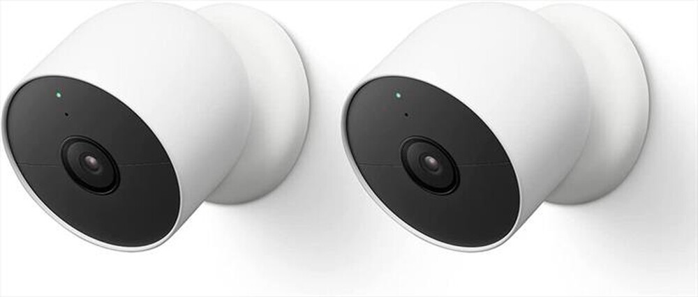 Immagine del prodotto GOOGLE - NEST CAM PER ESTERNI O INTERNI, DUO PACK-Bianco
